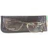 Foster Grant Men's Bryce Gun Reading Glasses with Case +1.25