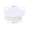 PATIKIL 5 Inch Round Air Vent, ABS Adjustable Soffit Exhaust