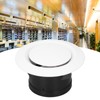 QANYEGN Soffit Vent, Adjustable Air Vent, ABS Wall Round Soffit