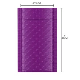 Unbranded DARK PURPLE 10pk POLY BUBBLE MAILERS SHIPPING MAILER PADDED BAGS ENVELOPES COLOR