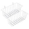 Jauhmui Wall Shelf No Drilling 2 Pieces, Wire Wall Basket