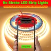 HAASHADA LED Strip Lights, DC12V 5m/16.4ft Dimmable 2835 Super Bright