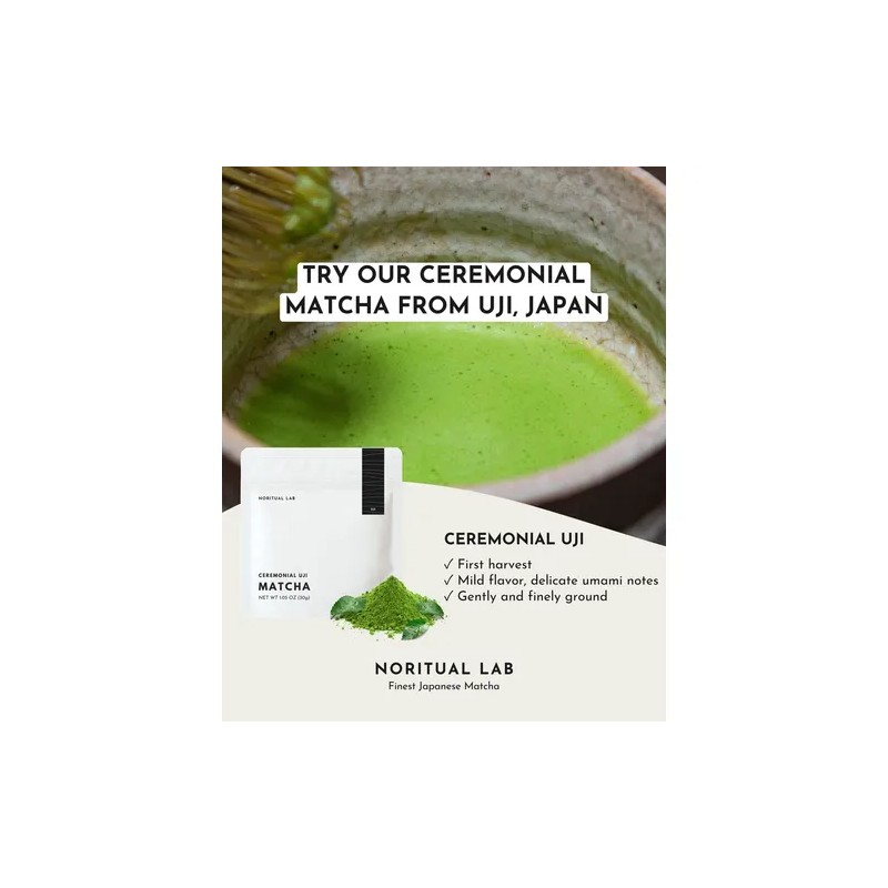 Noritual Lab Matcha Ceremonial Uji - Té Verde En Polvo