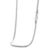 SEIYA INTERNATIONAL Men's Necklace, Stainless Steel Snake Chain, 45 cm,