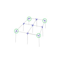 4pcs 3 Way 1" Flat Corner Canopy Fittings Batting Cage Fittings (F3B) - Fits 1" EMT Pipe that has an outer diameter of 1 3/16"
