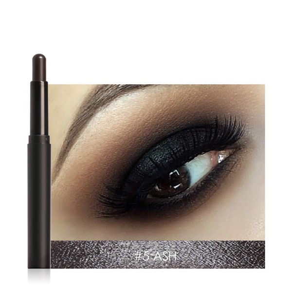 12 Colours Eyeshadow Pen, Long-Lasting Eyeshadow Pencil Sets, Eyeshadow Pencil Makeup, Shimmering Cream Eyeshadow Pencil Chalk (#5)