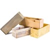 Clear Plastic Liners Inserts for Wood Boxes and Planters (10.5”x