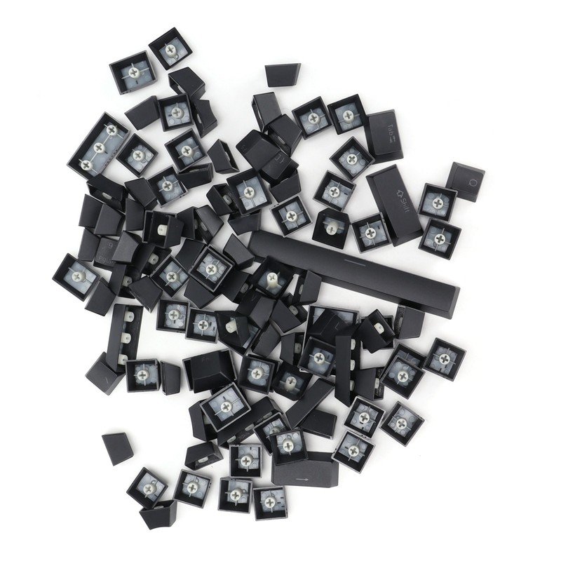 PBT Keycaps Ergonomic Design Oil Resistant Colorful 108 Key Video
