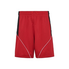 Mens Wildcats High School Basketball Shorts, 14 Troy Bolton Jersey Shorts (3X-Large, Red)