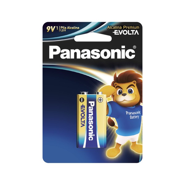 Panasonic BATPAN070 Batería 6Lr61Egl/1B - Alcalino, 1 Pieza(S), Color Pack