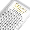QUEWEL Premade Lash Fans, 6D Premade Fans Eyelash Extensions 0.07mm