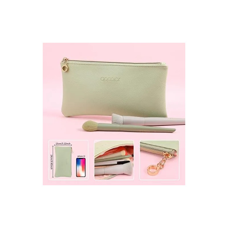 Docolor Juego De Brochas De Maquillaje 17 Piezas Brochas De