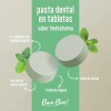 5 Pack Pasta Dental Sólida Hierbabuena 90 Tabletas Bam Boo!