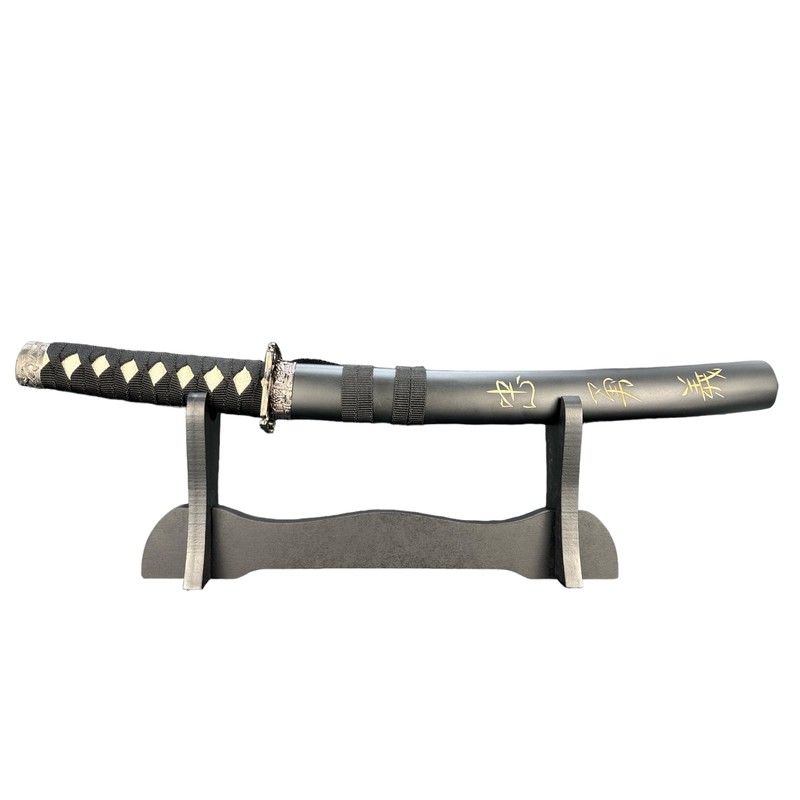 Japanese Tanto Letter Opener with Display Stand Tanto Dagger -