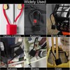 4 Pack Cable Padlock with Keys Alike,(1.3''/33mm) Wide Lock Body