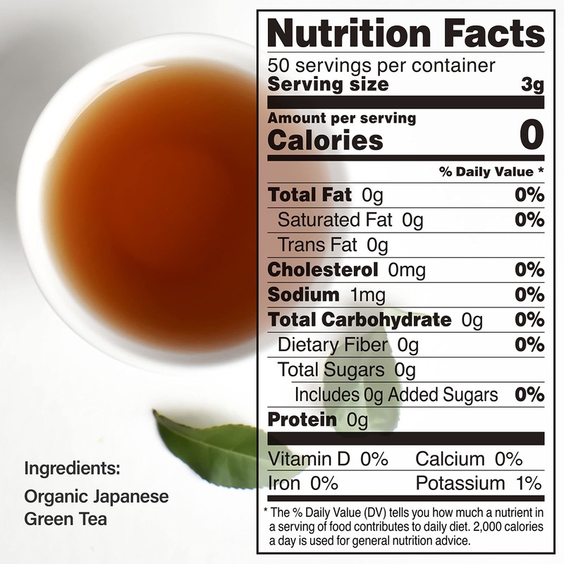 Hojicha Tea, Roasted Green Tea, Low Caffeine, JAS Certified Organic,