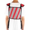 Multi Functional Outdoor Sports Running Chest Bag Adjustable Red Vest