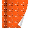 GRAPHICS & MORE Stylish Red Foxy Fox Gift Wrap Wrapping