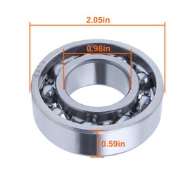 Mtanlo for Honda GX160 GX200 5.5HP 6.5HP Engine Part, Crankcase Gasket Kit, 11381-ZH8-801, 91201-Z0T-801, 15600-ZE1-003