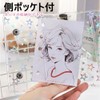 Clear Binder M5 Sealing Notebook, Cute Sticker Notebook, Refillable, Includes