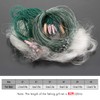 25m 3 Layers Monofilament Fishing Fish Gill Net with Float
