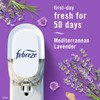 Febreze Febreze Plug in Air Fresheners, Mediterranean Lavender, Odor Eliminator