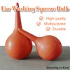 Eastchem Laboratory Tool Red Rubber Squeeze Bulb Ear Syringe Ball,30ml,60ml,90ml