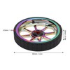 Aluminum Alloy Folding Bike Easy Wheel 82mm Widened Bearing Easy