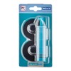 WENKO Vacuum-Loc® Adaptor, Black, Set of 2, Attachment without Drilling,