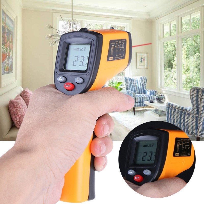 GM320 Digital Infrared Thermometer Non Contact Digital Temperature Gun for