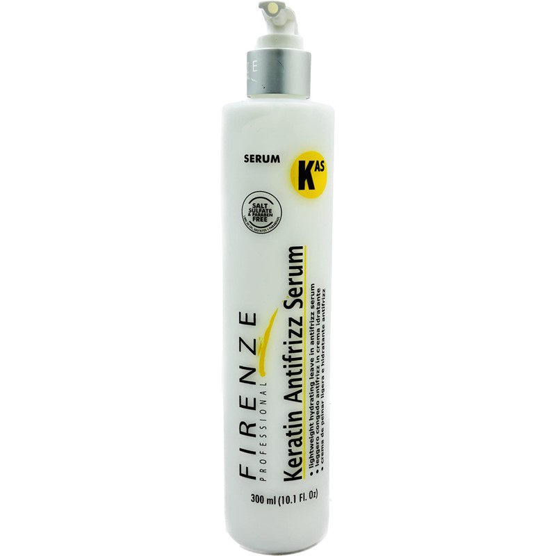 Firenze Professional Sérum Hidratante Antiencrespamiento Con Queratina (Kas) 300 Ml/10,1