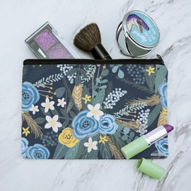 May Floral Pattern Makeup Cosmetic Bag Organizer Pouch