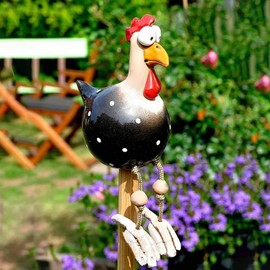 Bogoro Chicken Decoration Garden, Chicken Decoration Garden, Resin Chicken Garden Decoration, Garden Decoration Chicken Decoration, Decorative Garden Chicken Garden Stake, Chicken Garden Decoration,