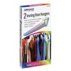 2pc Over Door Ironing Hanging HOOKS Laundry Neat Storage Clothes