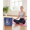 Gonex Yoga Mat Bag for Women Mat Carrier Canvas Tote