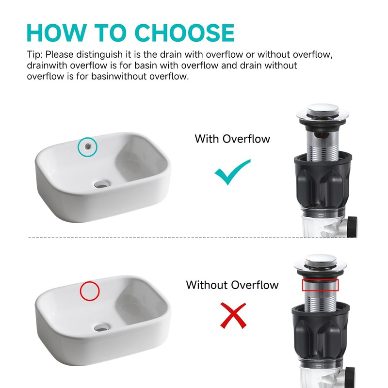 TSIBOMU Flexible Sink Drain Pipe Kits,Adjustable Bathroom Sink P Trap
