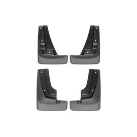 WeatherTech Custom MudFlaps for GMC Terrain - Front & Rear Pair Black (110068-120068)