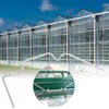 Xionghonglong Greenhouse Clamps Pack of 50 Stainless Steel Rustproof Silver