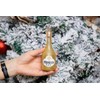 Blown Glass Prosecco Wine Bottle Ornament and Wine Glass Ornament