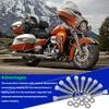FBSCTMH Engine Bolt Kit Compatible with Electra Glide/Road Glide/Road King/Street
