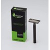 Pristine shaving double edge safety razor for men BLACK PLATING