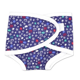 Perfectly Preemie Diaper Cover - NICU Friendly (Crown, Preemie)