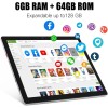 AEEZO Tablet 10 Inch Android 13 Tablet 6+64GB Quad Core