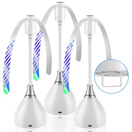 AMZtime 3er USB C Fliegenwedler mit Schalter, Fliegenabwehr/Wespenwedler für Den Tisch, Aufhängbar Fliegen Ventilator | Insektenschutz | Fliegenvertreiber | Fliegenschutz, TUT den Fingern Nicht WEH