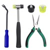 Sunxeke 5Pcs Upholstery Staple Remover Tool Set Including U Tip
