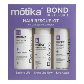 Kit Tratamiento Para Cabello Dañado Motika Hair Rescue 3pzas