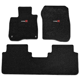 EVPROXP Floor Mats Compatible for 2017-2021 CR-V, Factory Fitment Carpet Front & Rear Black 4PC Set, Nylon