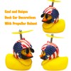 wonuu Rubber Duck Car Ornaments Yellow Duck Car Dashboard Decorations