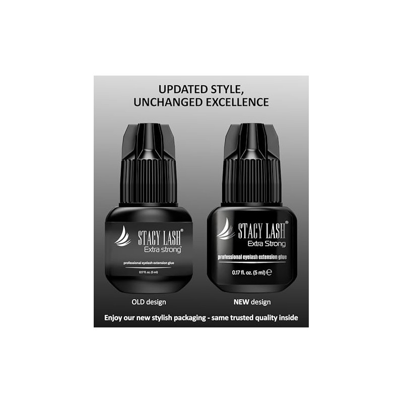 STACY LASH Extra Strong Eyelash Extension Glue (0.17fl.oz / 5ml)