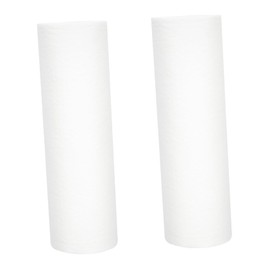 SOLUSTRE 2 Rolls Wash Paper Dish Rags Bamboo Paper Towels Cleaning Rags for Housekeeping Handy Recycled Paper Towel Washable Dish Cloth Non-woven Fabric White Non-woven Towel Household